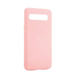 Capa de Silicone para Samsung Galaxy S10 Rosa Capa de Silicone para Samsung Galaxy S10 Rosa